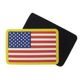 RWB American Flag Velcro Rubber Patch
